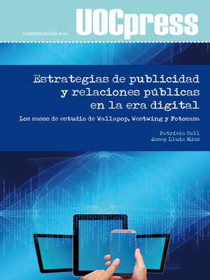 cover image of Estrategias de publicidad y relaciones públicas en la era digital